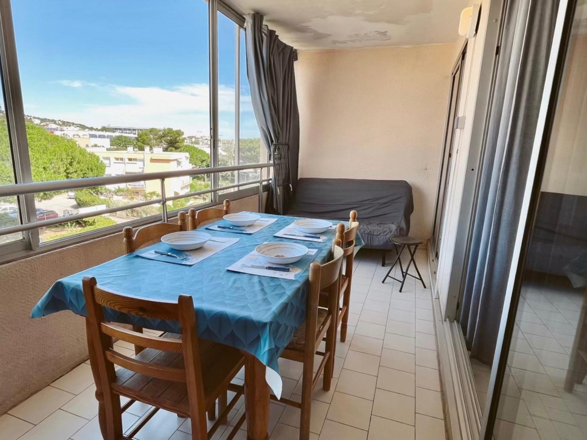 Studio Cabine A 300M De La Plage Avec Loggia Vitree - Fr-1-338-428 Sète Kültér fotó